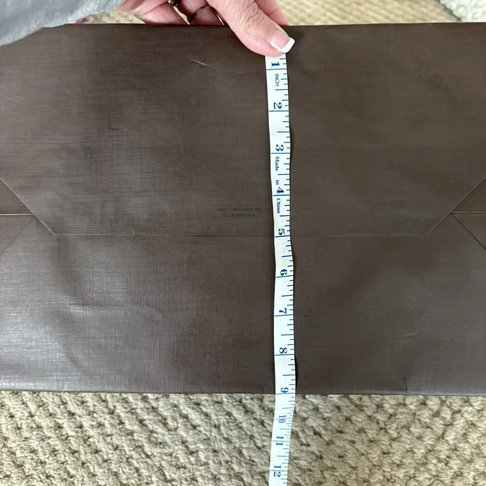 Louis Vuitton Paper Shopping/Gift Bag Classic Brown 19x16x9